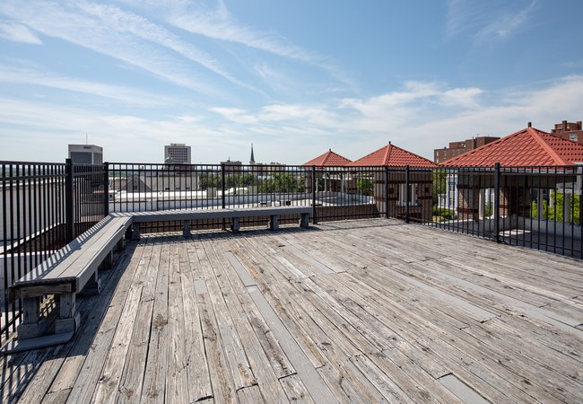 rooftop views at katherine court